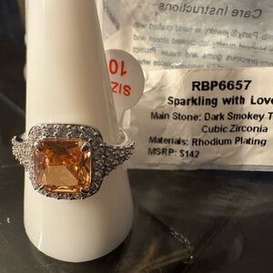 Sparkling with love bomb party ring size 10